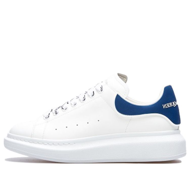 Alexander McQueen Oversized Sneaker 'White Blue' 625156WHXMT9086 #