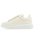 (WMNS) Alexander McQueen Glossy Low-Top Sneakers 'Cream White' 718130WIA347904 #