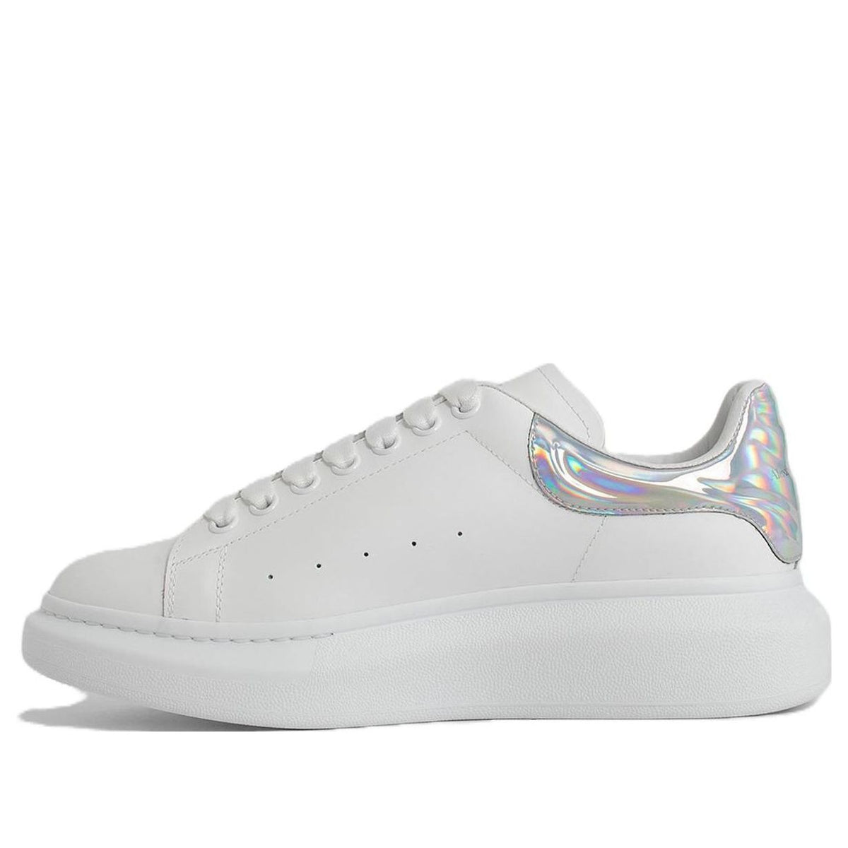 Alexander McQueen Oversized Low-Top Sneakers 'White Silver' 688525WHVIU9071 #