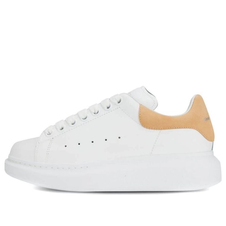 (WMNS) Alexander McQueen Oversized Sneaker 'White Beige'718233WICG68959 #