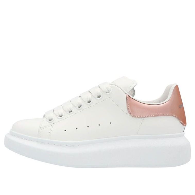 (WMNS) Alexander McQueen Oversize Sole Sneakers 'White Pink' 676702WIBNB9042 #
