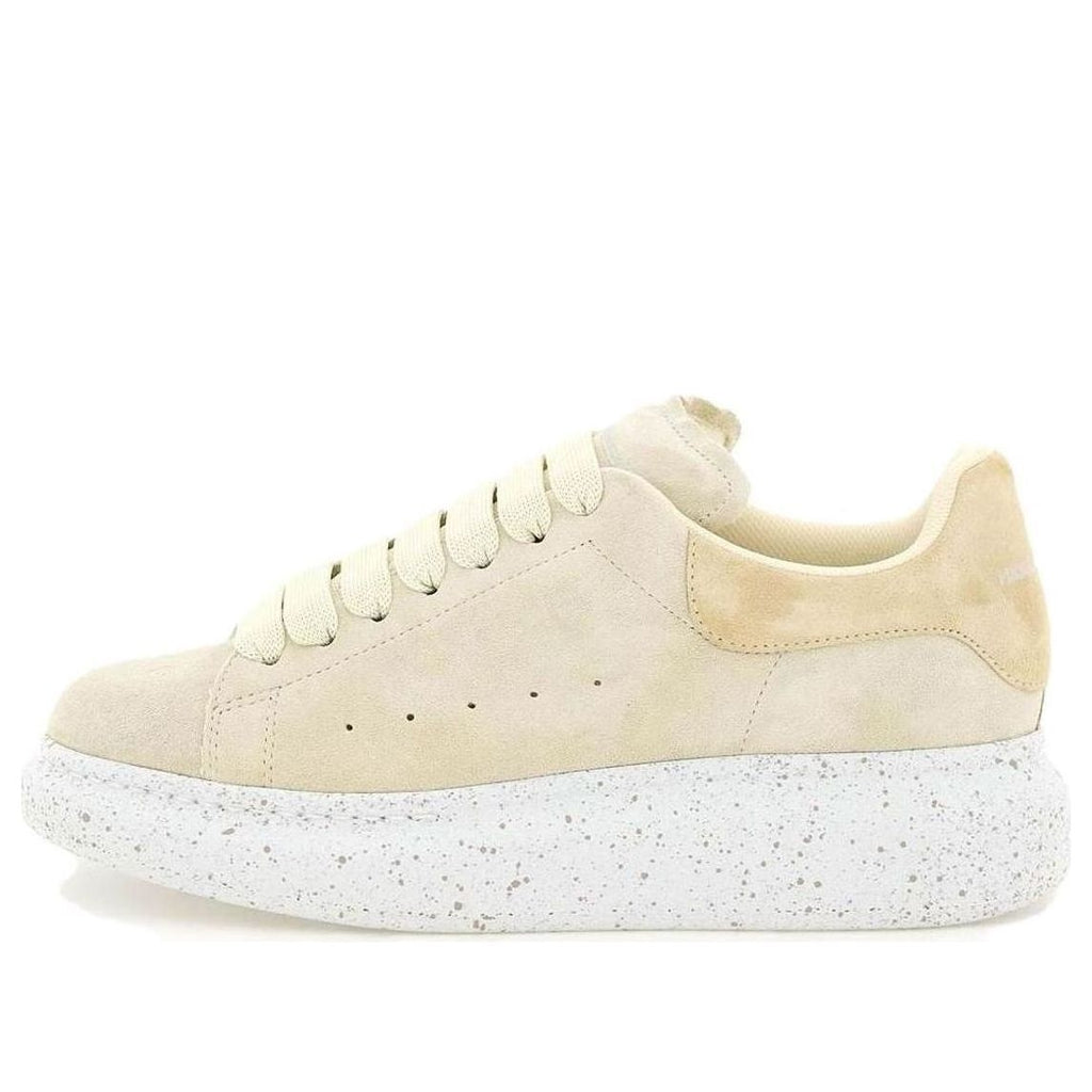(WMNS) Alexander McQueen Larry Oversized Low-Top Sneakers 'Yellow White' 708067WIA5D7991 #