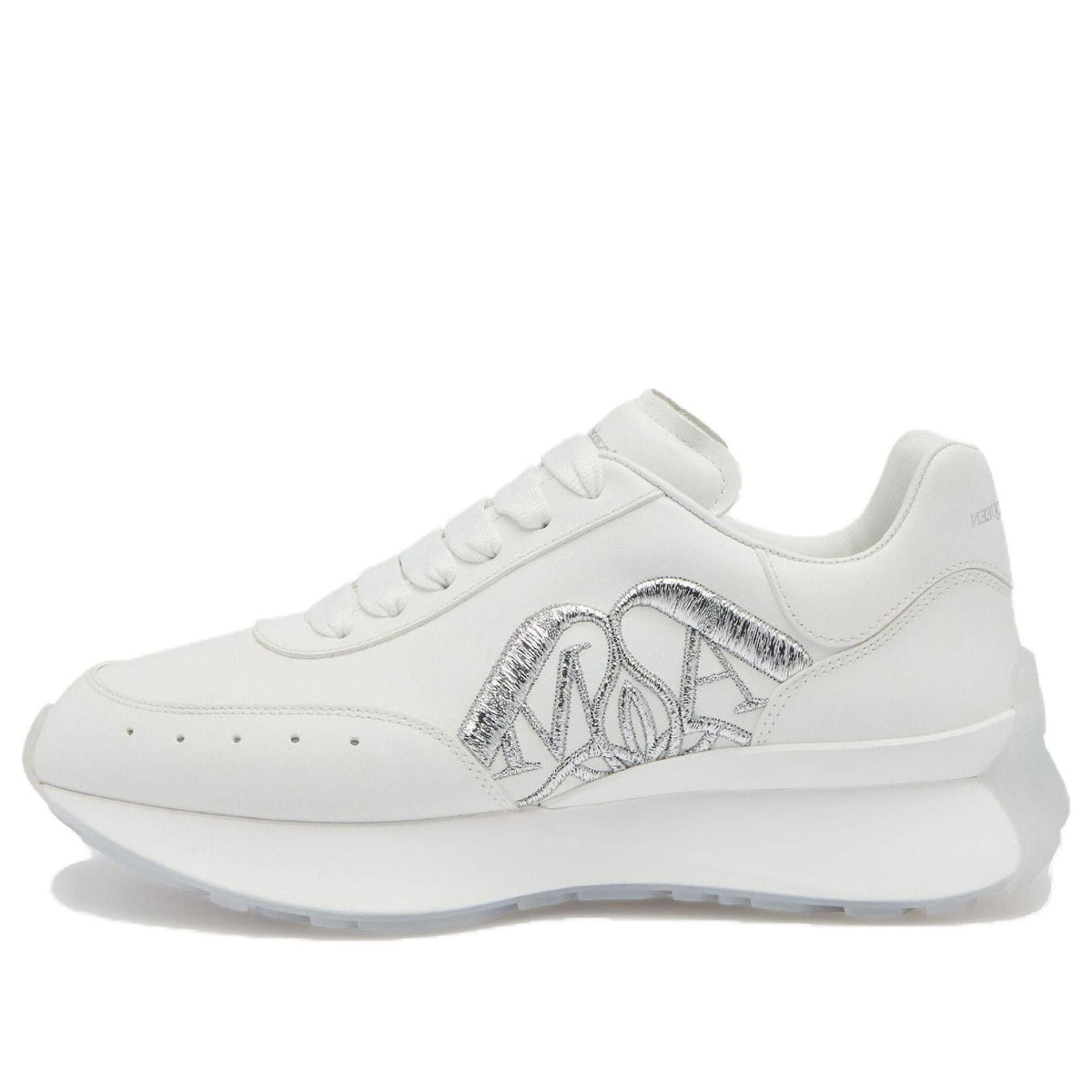 (WMNS) Alexander McQueen Sprint Runner 'White Silver' 781502WIDNH9071 #