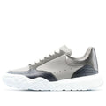 Alexander McQueen Court Trainer 'Grey Silver Navy White' 711132WIAAB1820 #