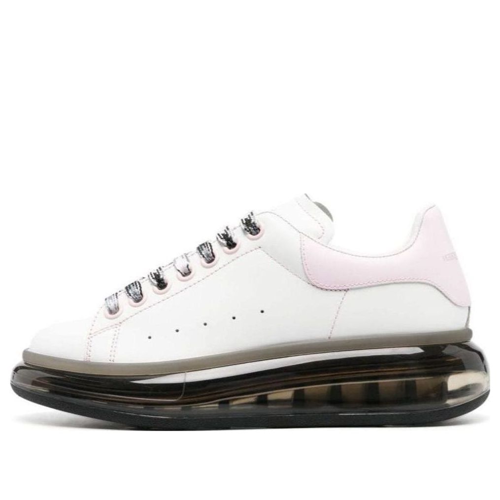 (WMNS) Alexander McQueen Larry Oversized Sneaker 'Clear Sole White Black' 718255WIE818845 #