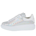 (WMNS) Alexander McQueen Oversized Sneakers 'White Iridescent' 718139WICT19000 #
